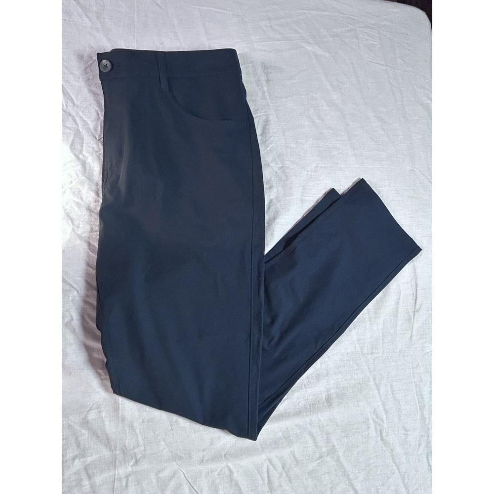 Vuori Men's Navy Chino Pants Sz 33x30 V430-s Performance Slim Stretch